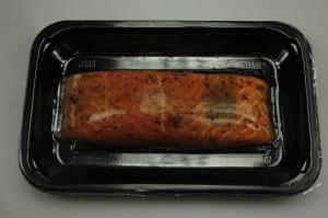 Skinpacked fish and seafood